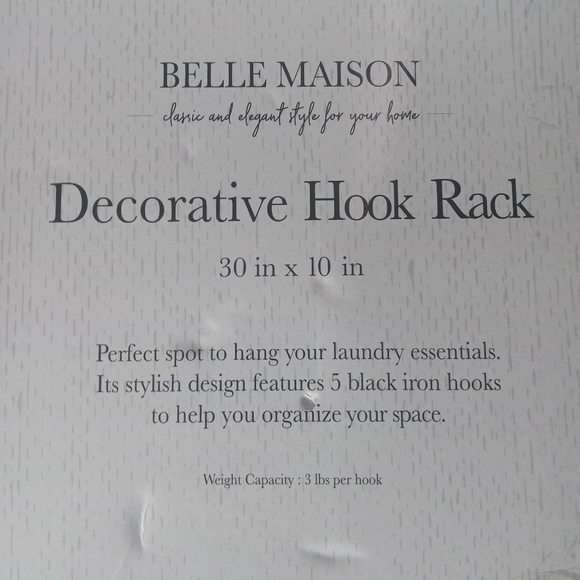 Decorative Hook Rack - Picture 3 of 4